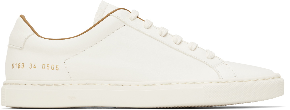 Common Projects Beige Original Achilles Low Sneakers