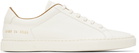 Common Projects Beige Original Achilles Low Sneakers