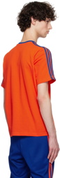 Wales Bonner Orange adidas Originals Edition Embroidered Logo T-Shirt
