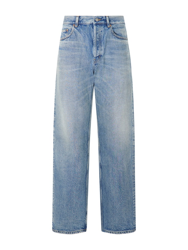 Photo: SAINT LAURENT - Wide-Leg Jeans - Blue