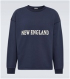 Bode New England cotton jersey sweatshirt
