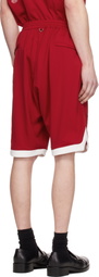 MASTERMIND WORLD Red Basket Shorts