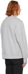 Nudie Jeans Grey Frasse Logo Sweatshirt