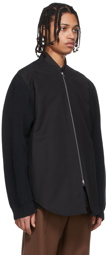 Jil Sander Black Paneled Jacket