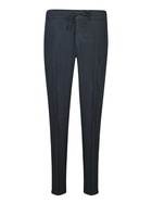 120% Lino Blue Linen Trousers