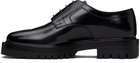 Maison Margiela Black Tabi Lace-Up Derbys