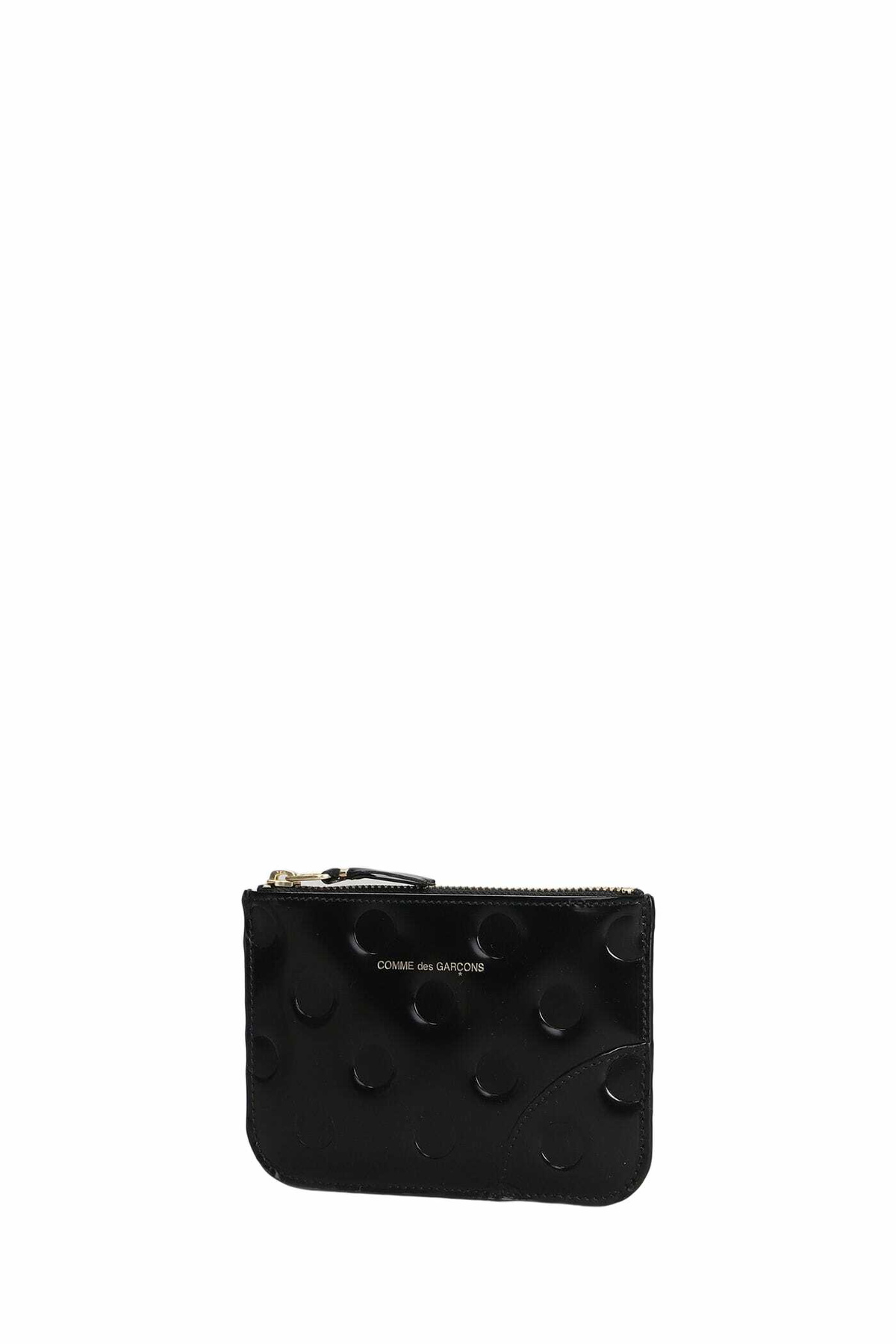 Comme des Garçons Wallet Wallet In Black Leather