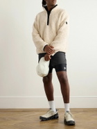 DISTRICT VISION - Doug Fleece Half-Zip Sweatshirt - Neutrals