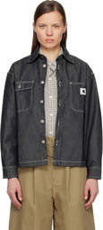 Carhartt Work In Progress Gray Louis Denim Jacket