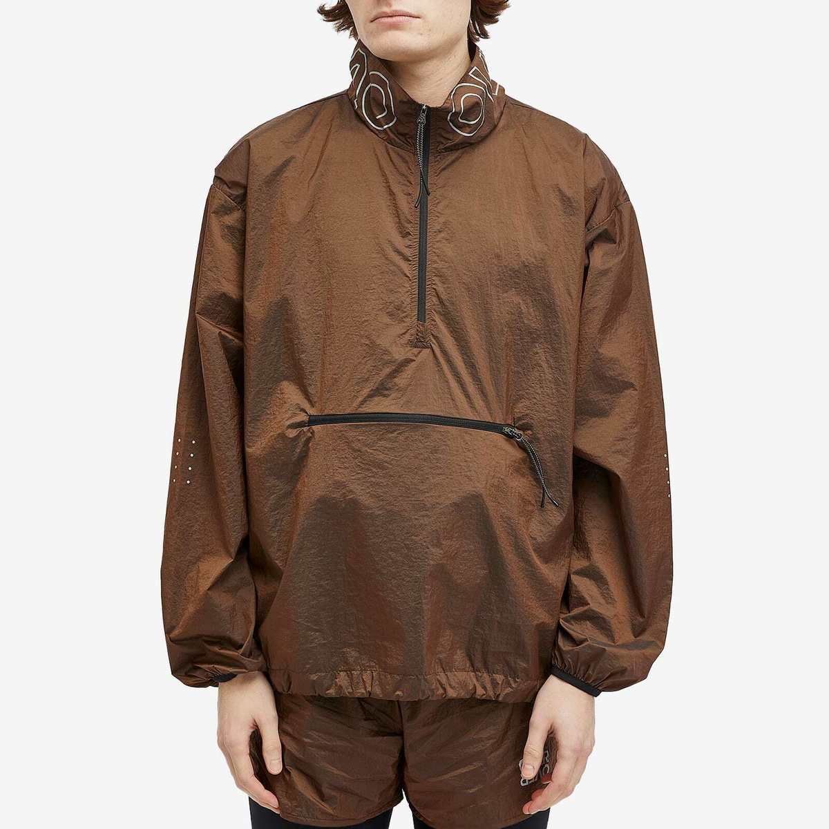 Over Over Men's Pop Over Jacket in Hot Chocolate