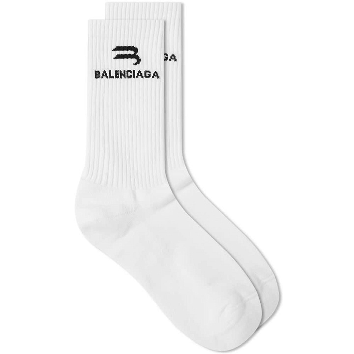 Photo: Balenciaga Sports Logo Socks
