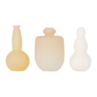Verre dOnge SSENSE Exclusive Beige Small Vase Set