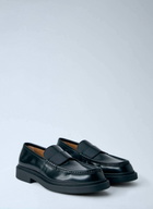 Jil Sander Brushed Leather Loafers