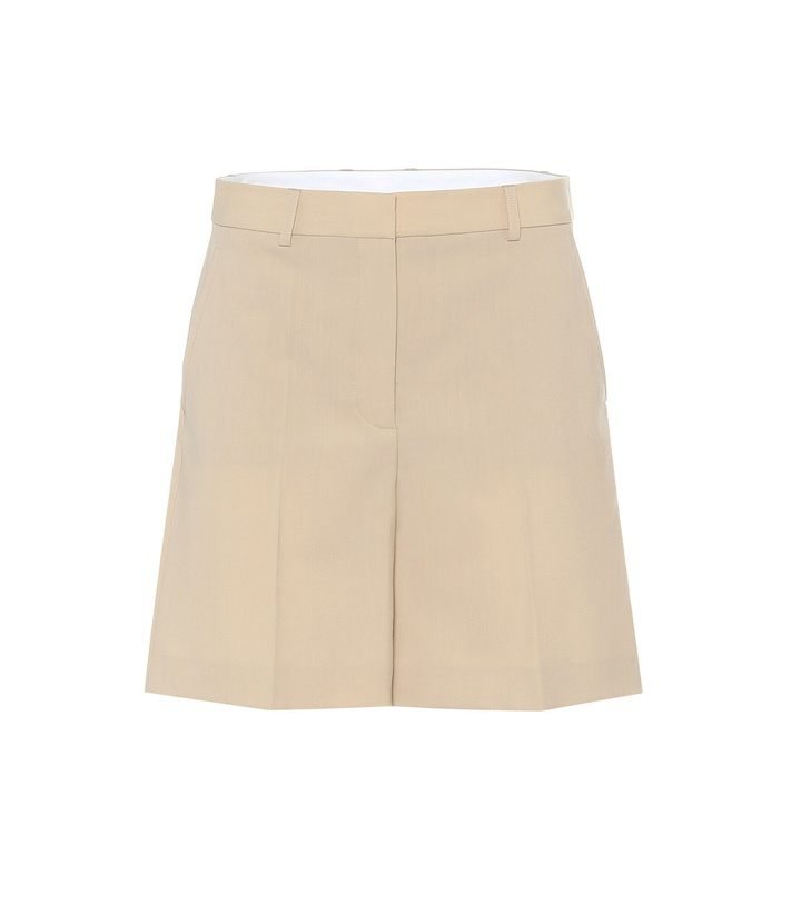 Photo: Stella McCartney - Amber wool Bermuda shorts