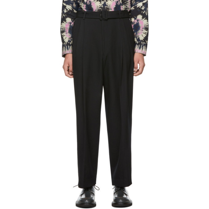 Photo: Dries Van Noten Black Phoenix Bis Trousers