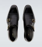 Tom Ford Claydon leather monk strap shoes