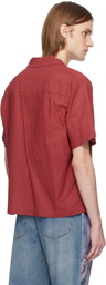 KidSuper Red Hand Stitched Woman Shirt