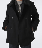 Our Legacy Wage virgin wool peacoat
