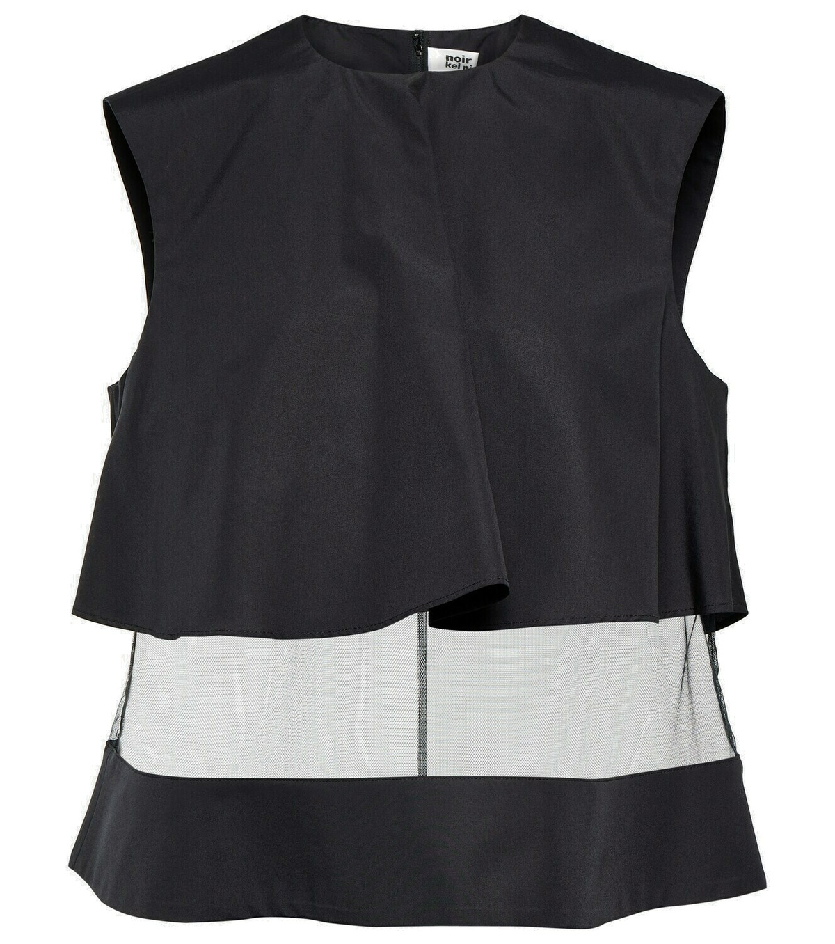 Noir Kei Ninomiya - Embellished harness-detail top Noir Kei Noir Kei Ninomiya - Embellished harness-detail top Noir Kei