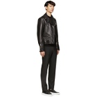 Givenchy Black Leather Biker Jacket