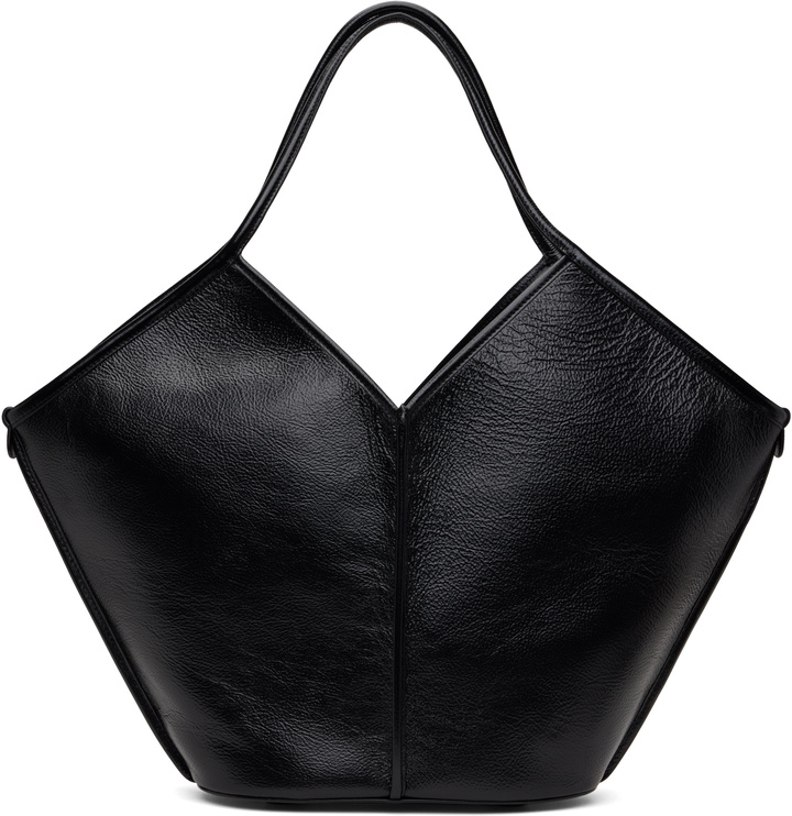 Photo: HEREU Black Calella Distressed Tote