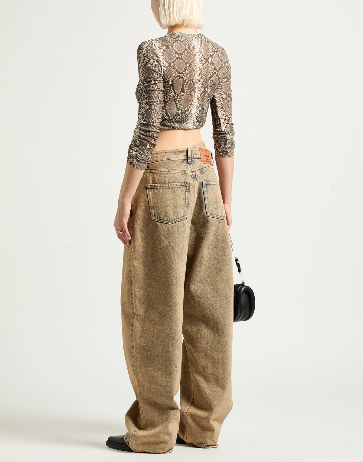 Y/project Womens Jeans Sand