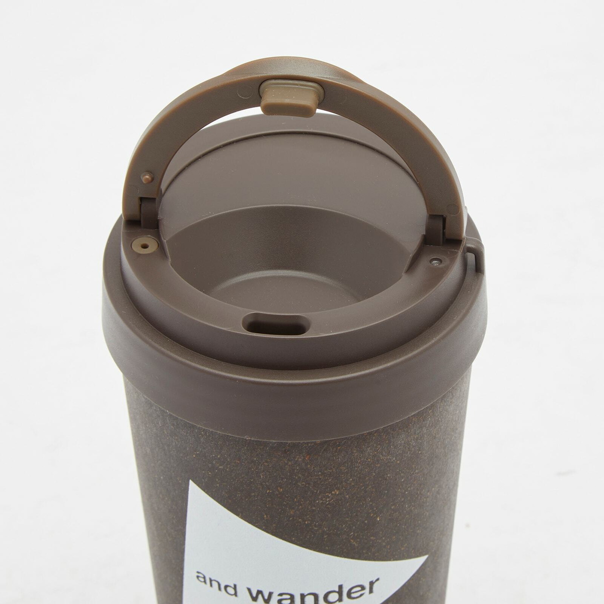 and wander Men's Coffee Tumbler in Brown