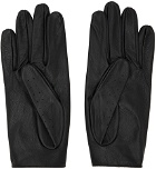 Ernest W. Baker Black Floral Gloves