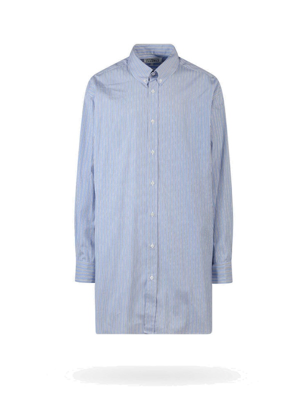 Photo: Maison Margiela Shirt Blue   Mens