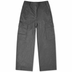 Max Mara Women's Orlanda Combat Trousers in Medium Grey