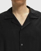 SHORT SLEEVE BOXY SHIRT WITH CAMP COLLAR AND EMBROIDERED Ami Pari