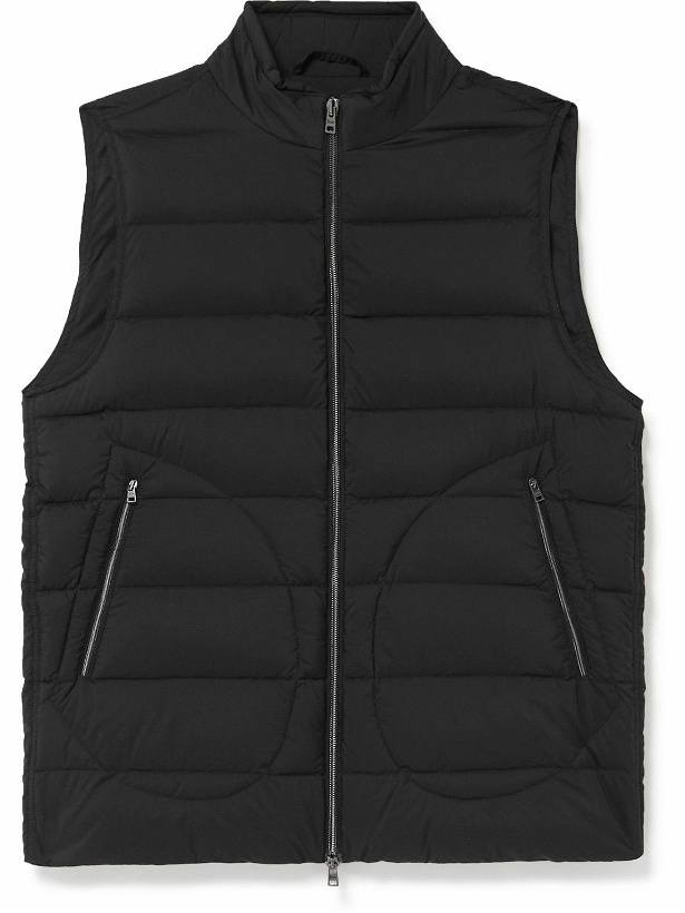 Photo: Herno - Legend Quilted Shell Down Gilet - Black