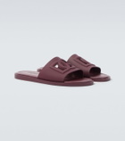 Dolce&Gabbana DG rubber slides