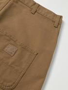 Carhartt WIP - Toogood Sculptor Wide-Leg Organic Cotton-Canvas Trousers - Brown