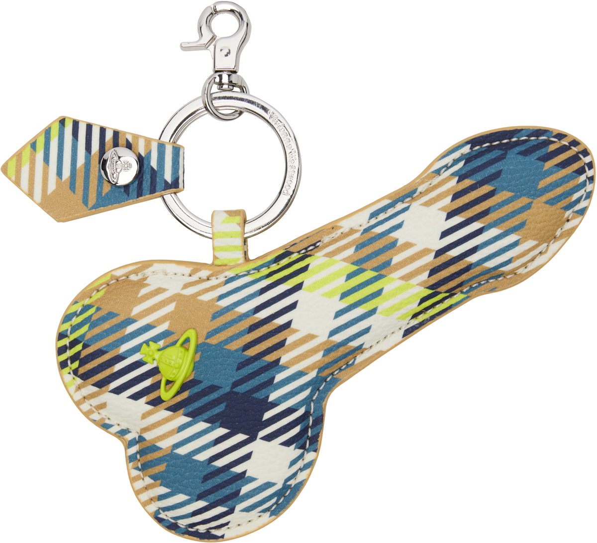 Vivienne Westwood Multicolor Flat Penis Keychain Vivienne Westwood