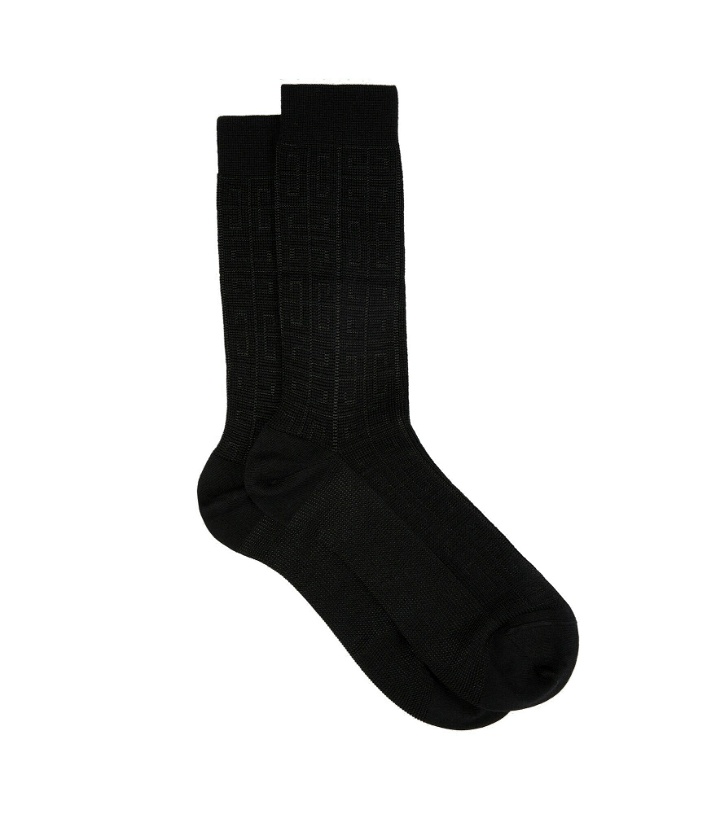 Photo: Givenchy - 4G wool-blend socks
