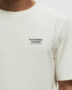 Pas Normal Studios Off Race Lightweight T Shirt White - Mens - Shortsleeves