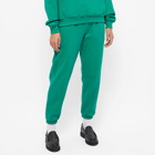 XOXOGOODBOY Women's Cuffed Logo Sweat Pant in Green