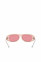 Diesel Wraparound style sunglasses - Sunglasses - Unisex - Pink