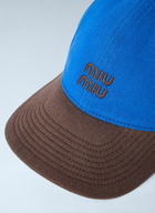 Miu Miu Logo Motif Baseball Cap