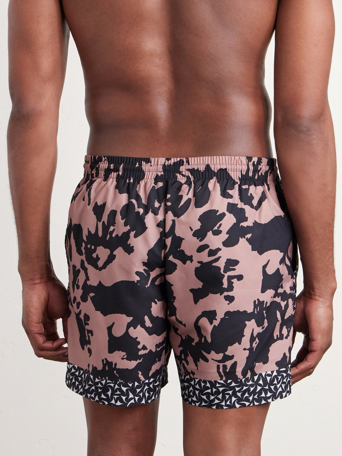 Dries Van Noten - Straight-Leg Mid-Length Printed Swim Shorts - Pink