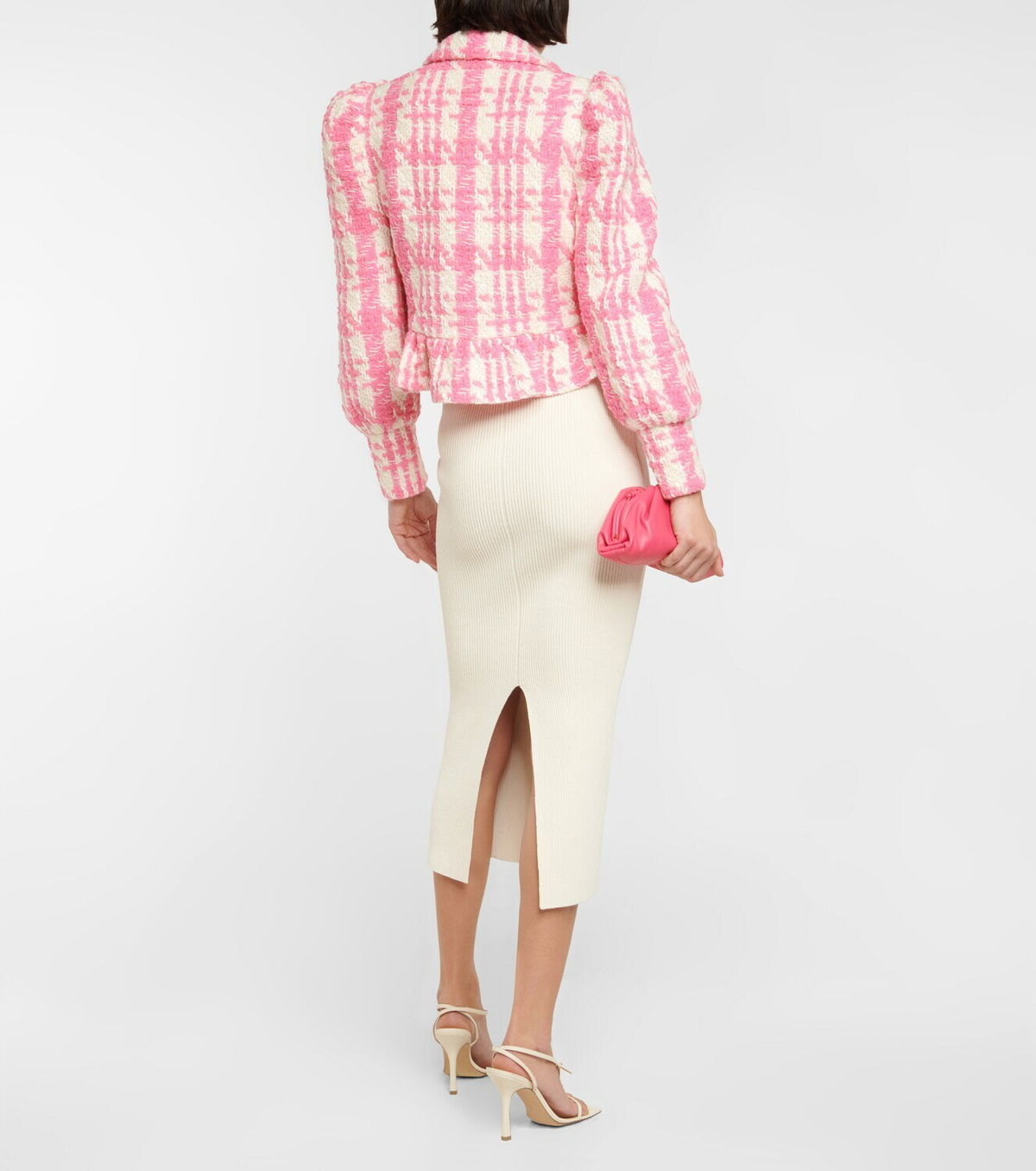 LoveShackFancy Braelynn cropped jacket