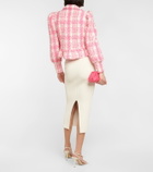 LoveShackFancy Braelynn cropped jacket
