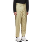 Comme des Garcons Homme Beige Twill Trousers