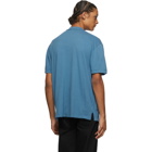 Double Rainbouu Blue Knit Retro Shirt