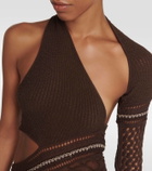 Roberta Einer Dina asymmetric knit bodysuit