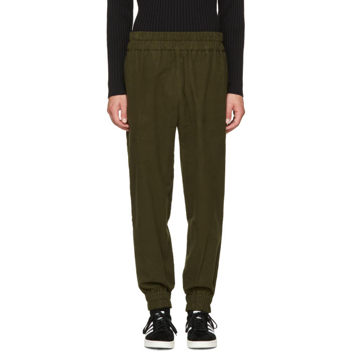 Phoebe English Green Jogger Lounge Pants