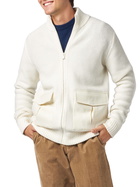 MC2 Saint Barth Man Knitted Bomber With Felt Pockets