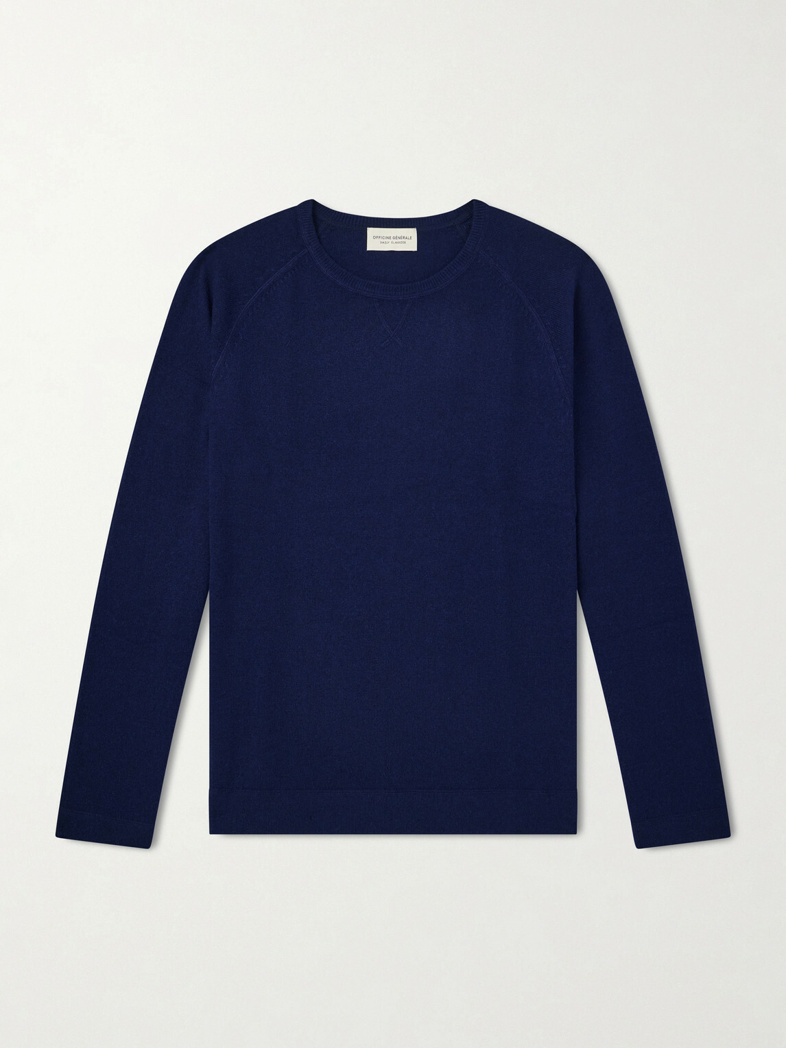 Officine Générale - Nate Cashmere Sweater - Blue