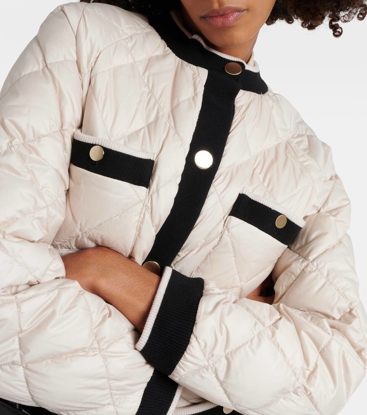 Max Mara The Cube Cardy quilted down jacket Max Mara